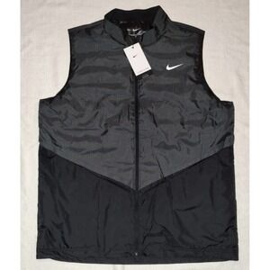 Nike‎ Therma-FIT ADV Repel Golf Vest Black Men's Size medium FQ0447-010 NWT